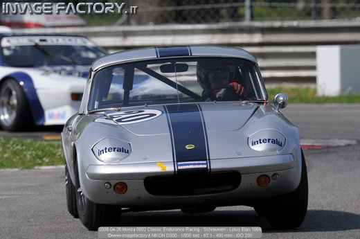 2008-04-26 Monza 0802 Classic Endurance Racing - Schrauwen - Lotus Elan 1964